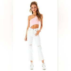 NWT, Carmar for LF White Emilia Tiffany Jeans